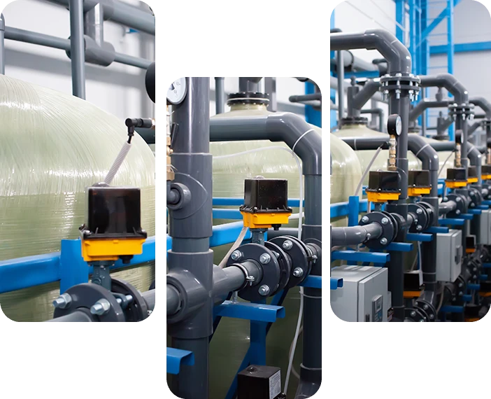 Automation of the industrial water treatment system