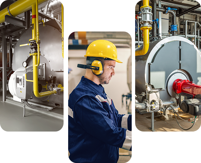 Boiler Container. Chemical Engineer